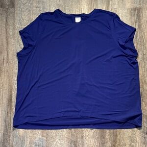 Athleta Women's Short Sleeve Tee - Blue